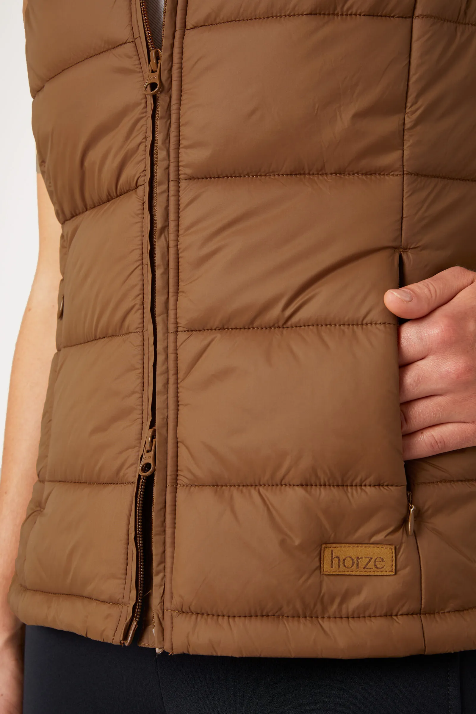 Horze Anne Gilet imbottito da equitazione per donna