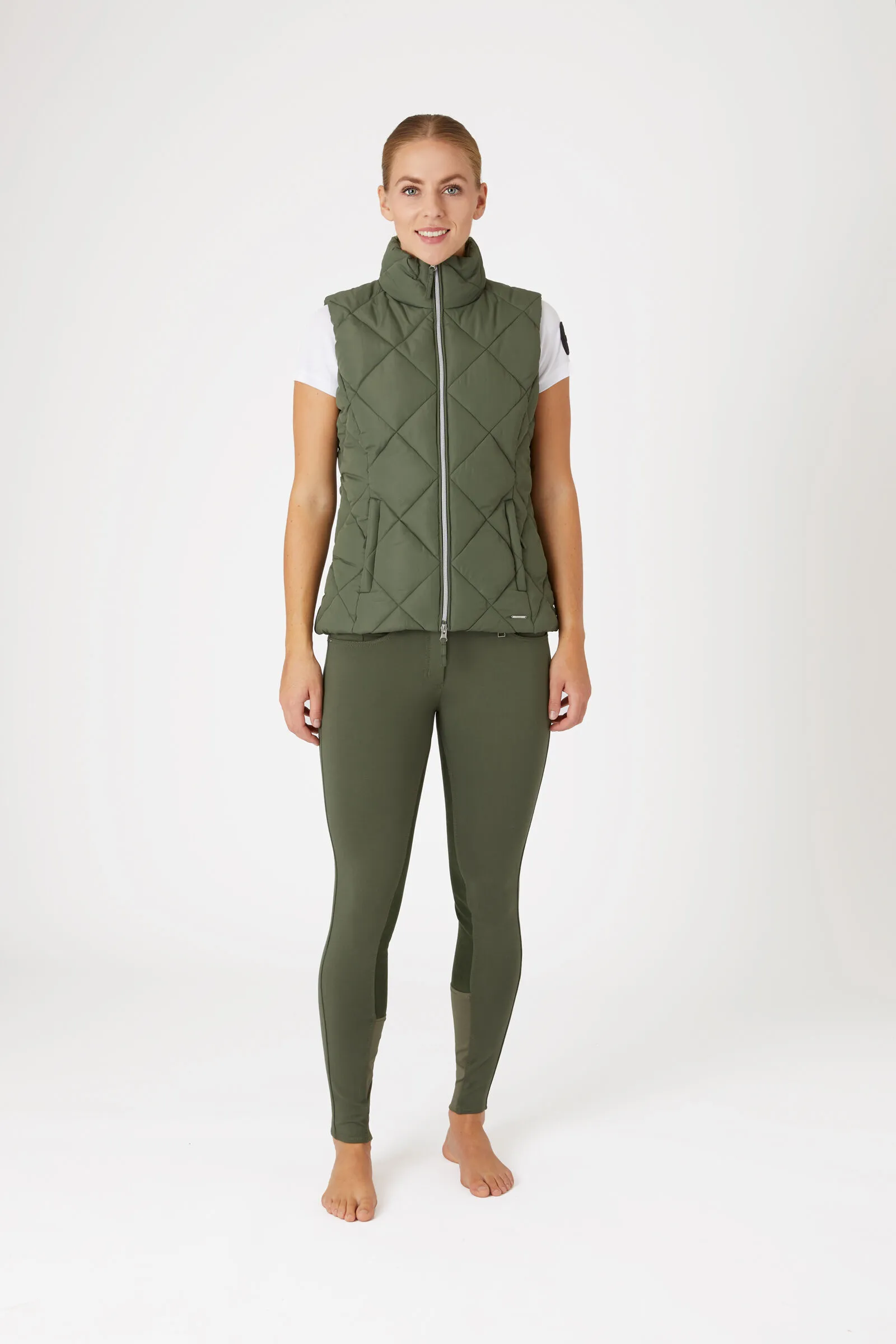 Horze Carola Gilet imbottito da equitazione per donna
