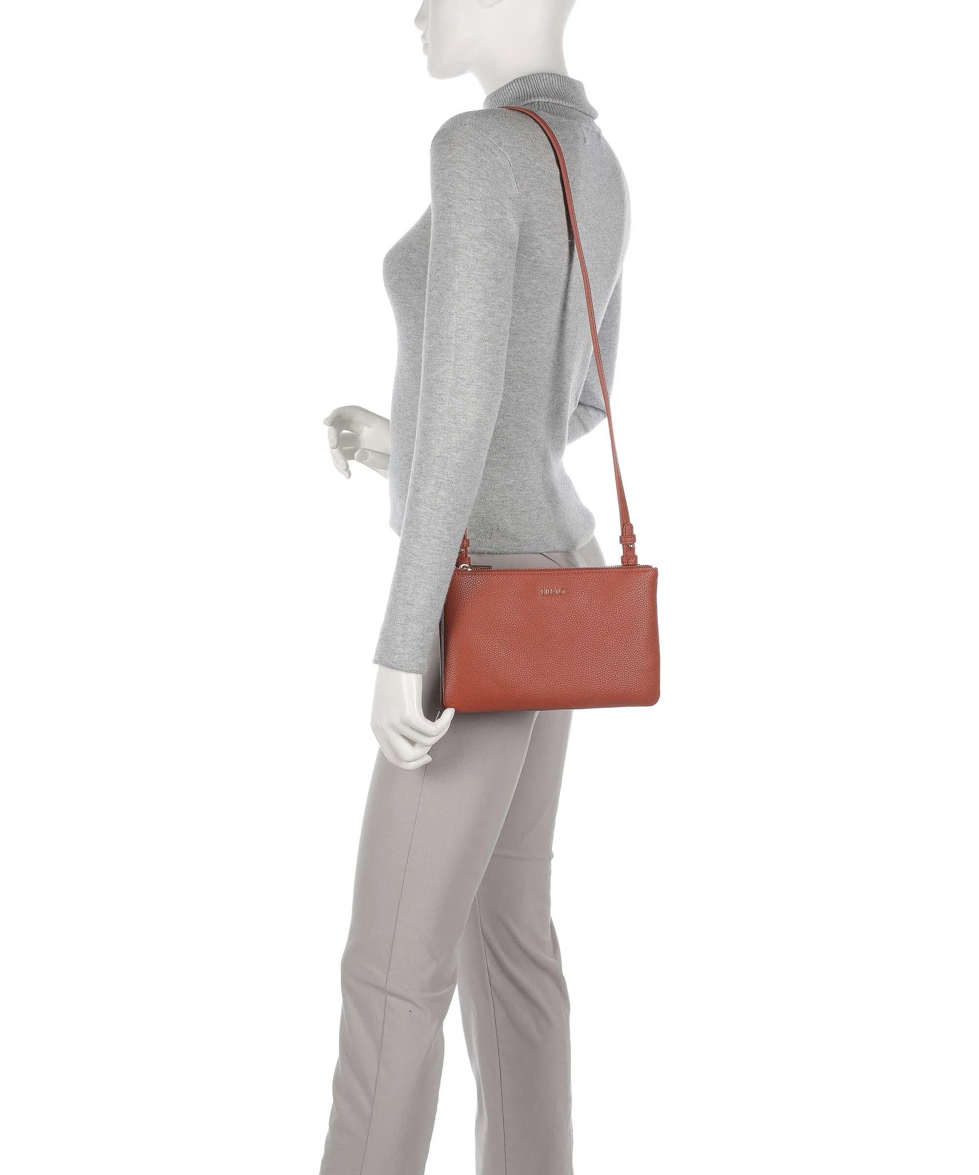  Liu Jo Caliwen Borsa a tracolla pelle sintetica terracotta  