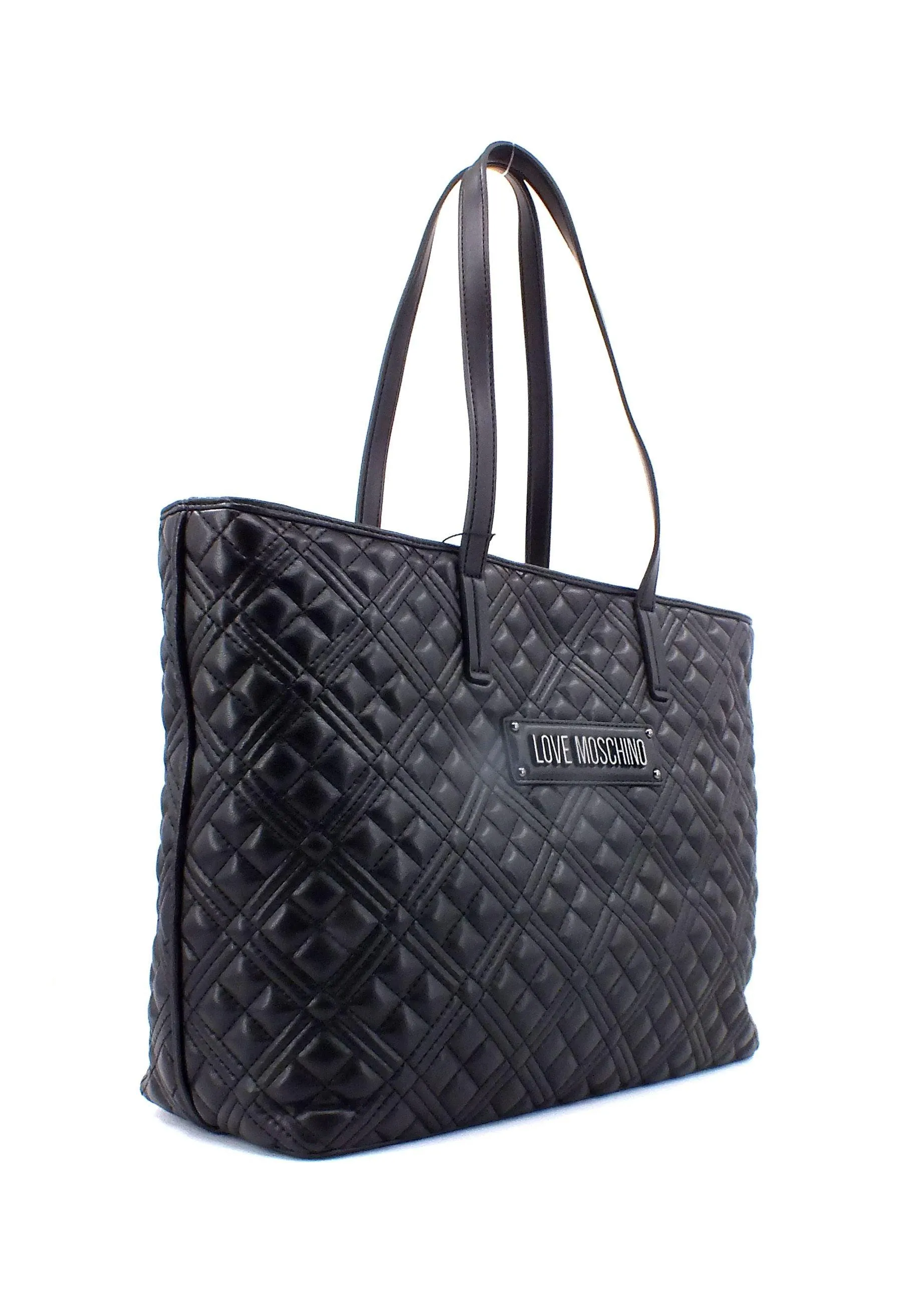 LOVE MOSCHINO Borsa Tote Nero Canna Di Fucile JC4166PP0HLA000A