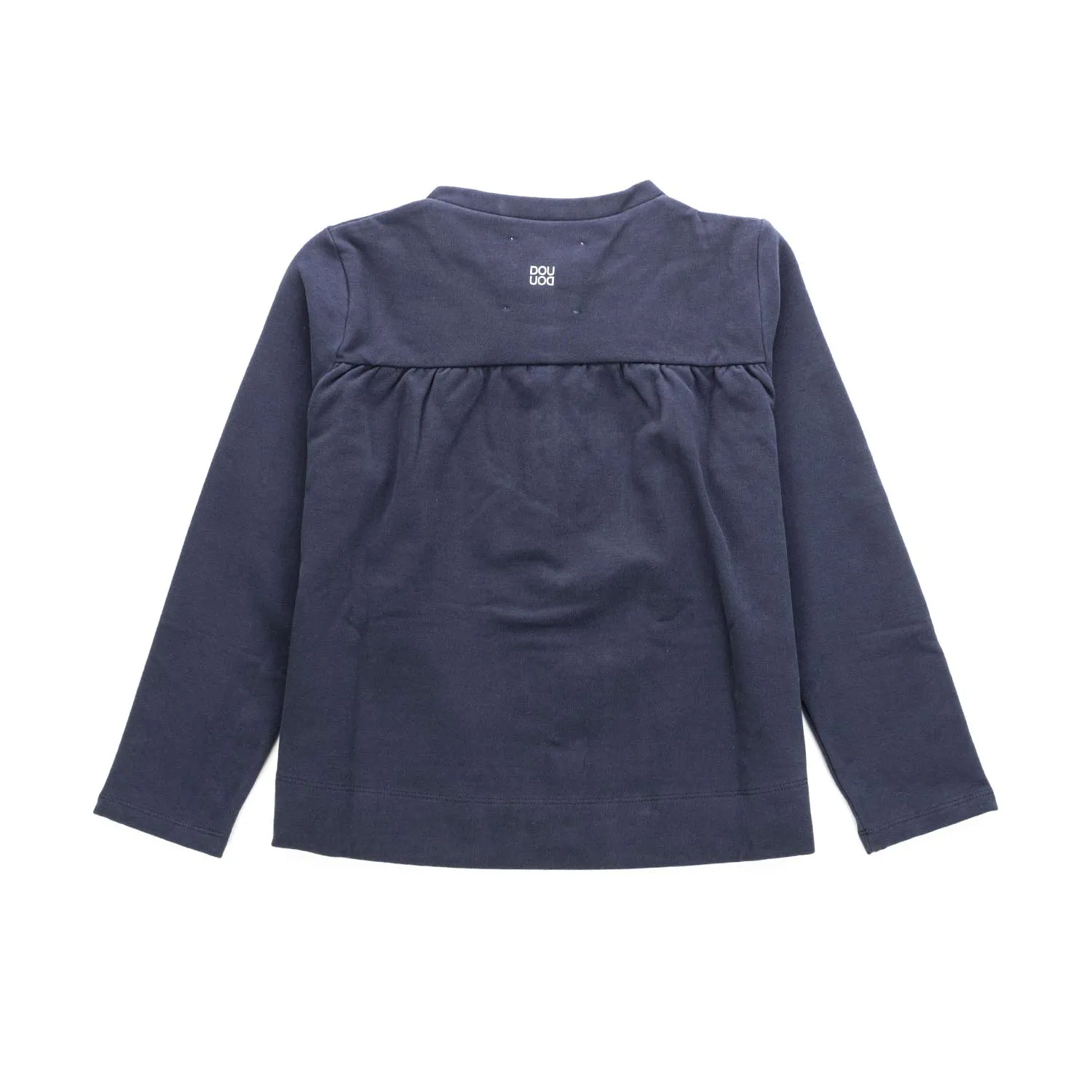 Maglia Blu Cotone Bambina