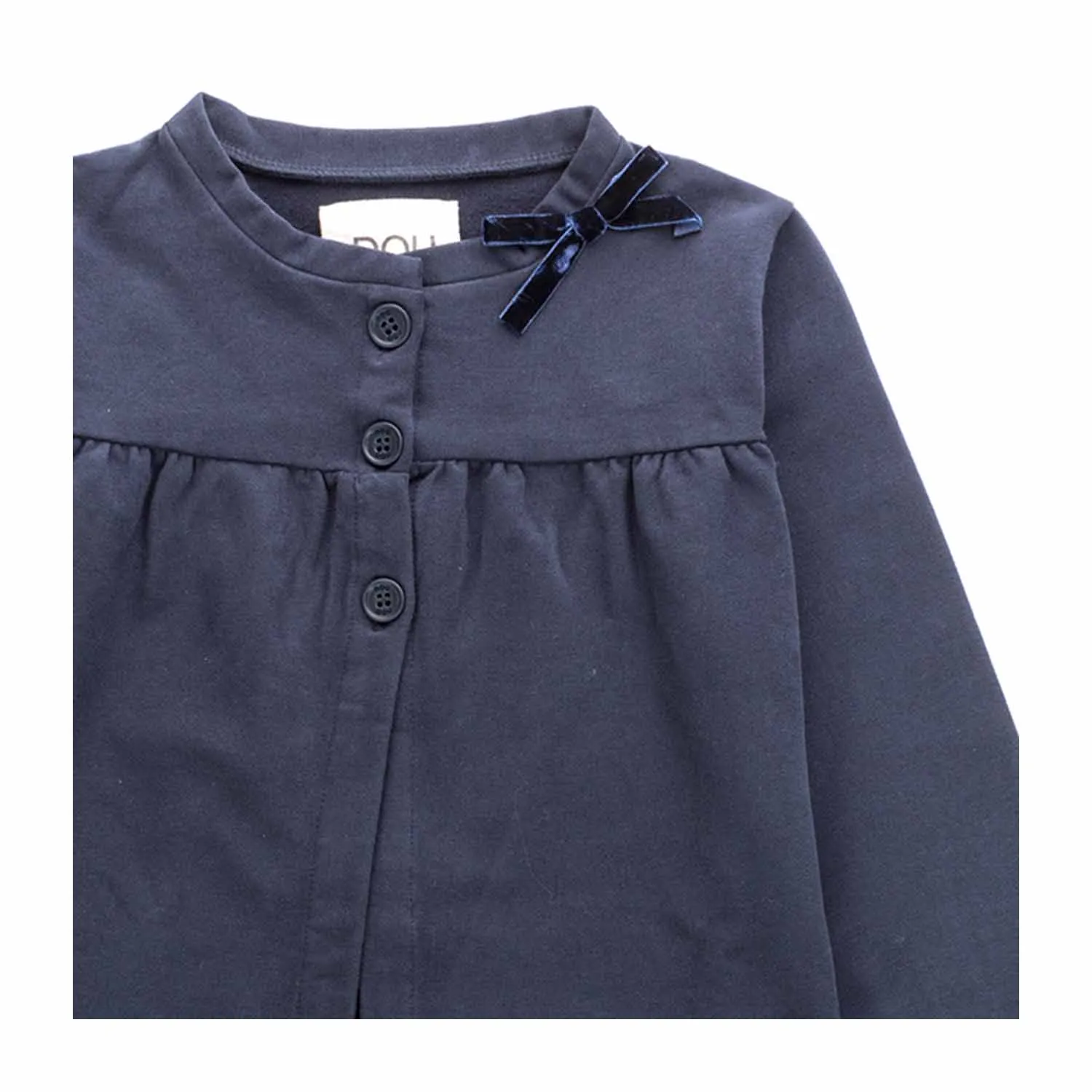 Maglia Blu Cotone Bambina