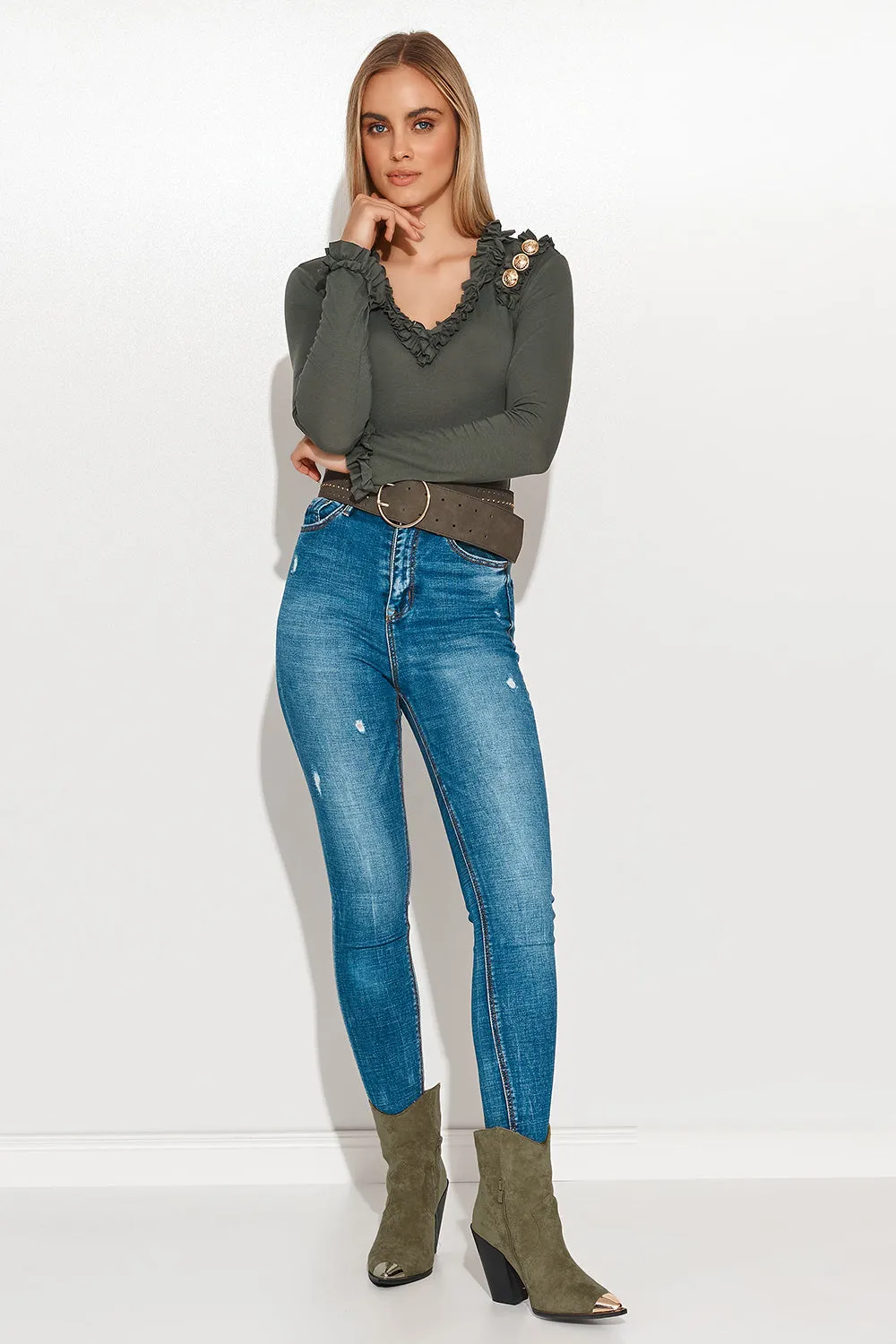 Maglia model 156989 Makadamia