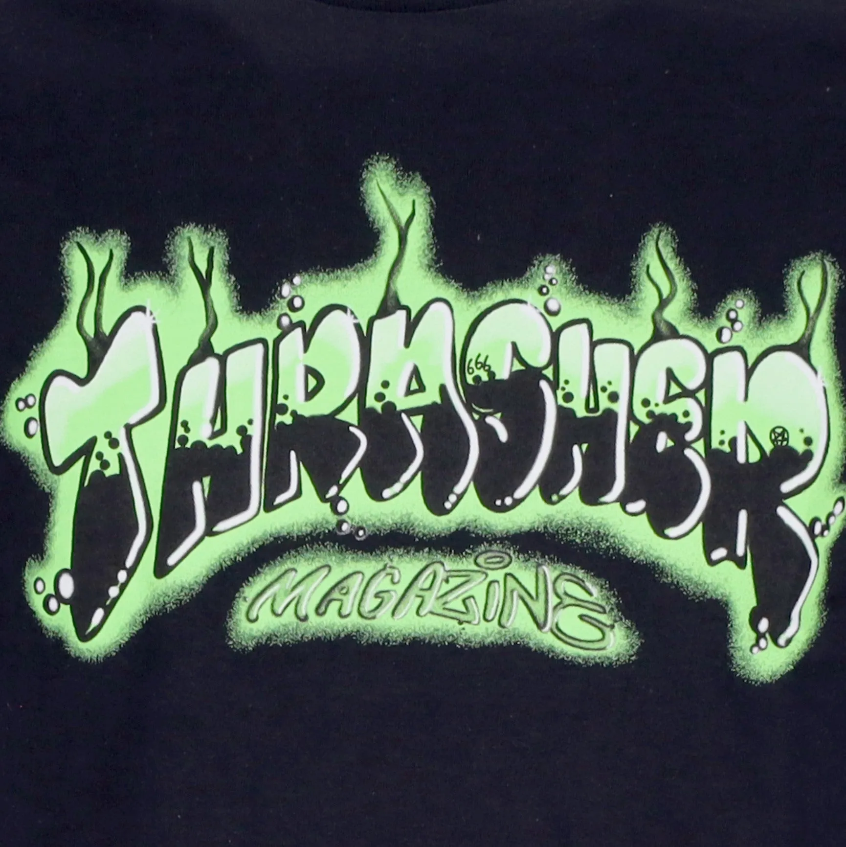 Maglietta Uomo Airbrush Tee Black