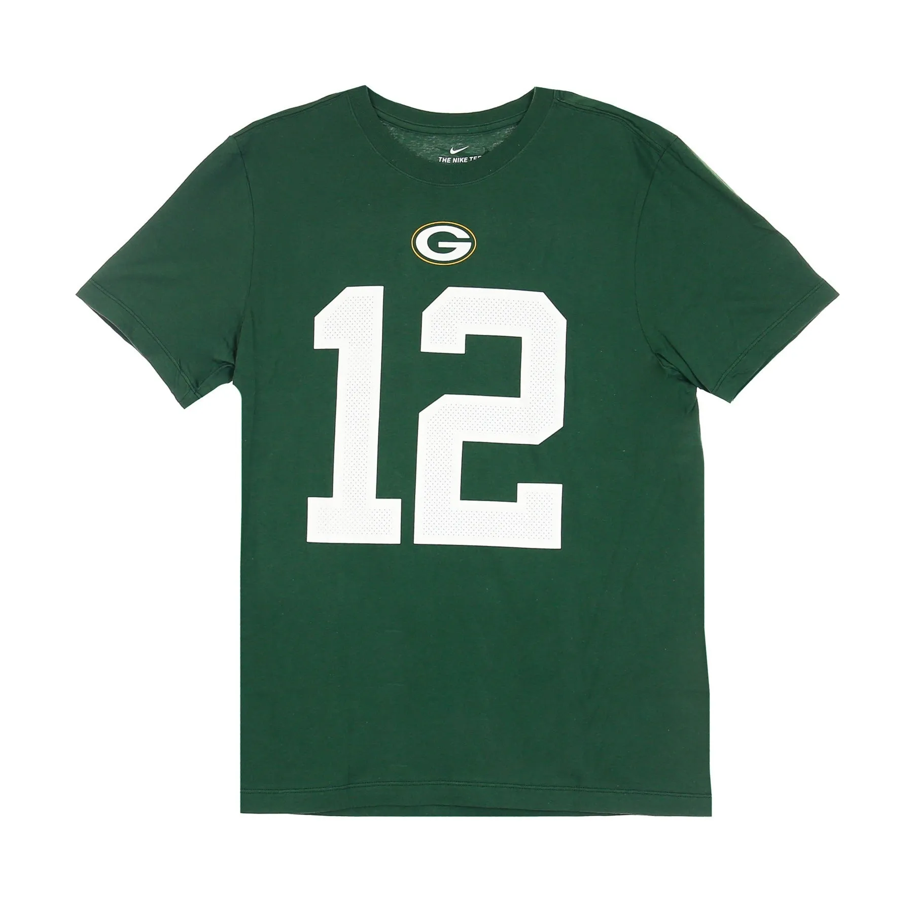 Maglietta Uomo Nfl Essential Tee No 12 Rodgers Grepac Original Team Colors