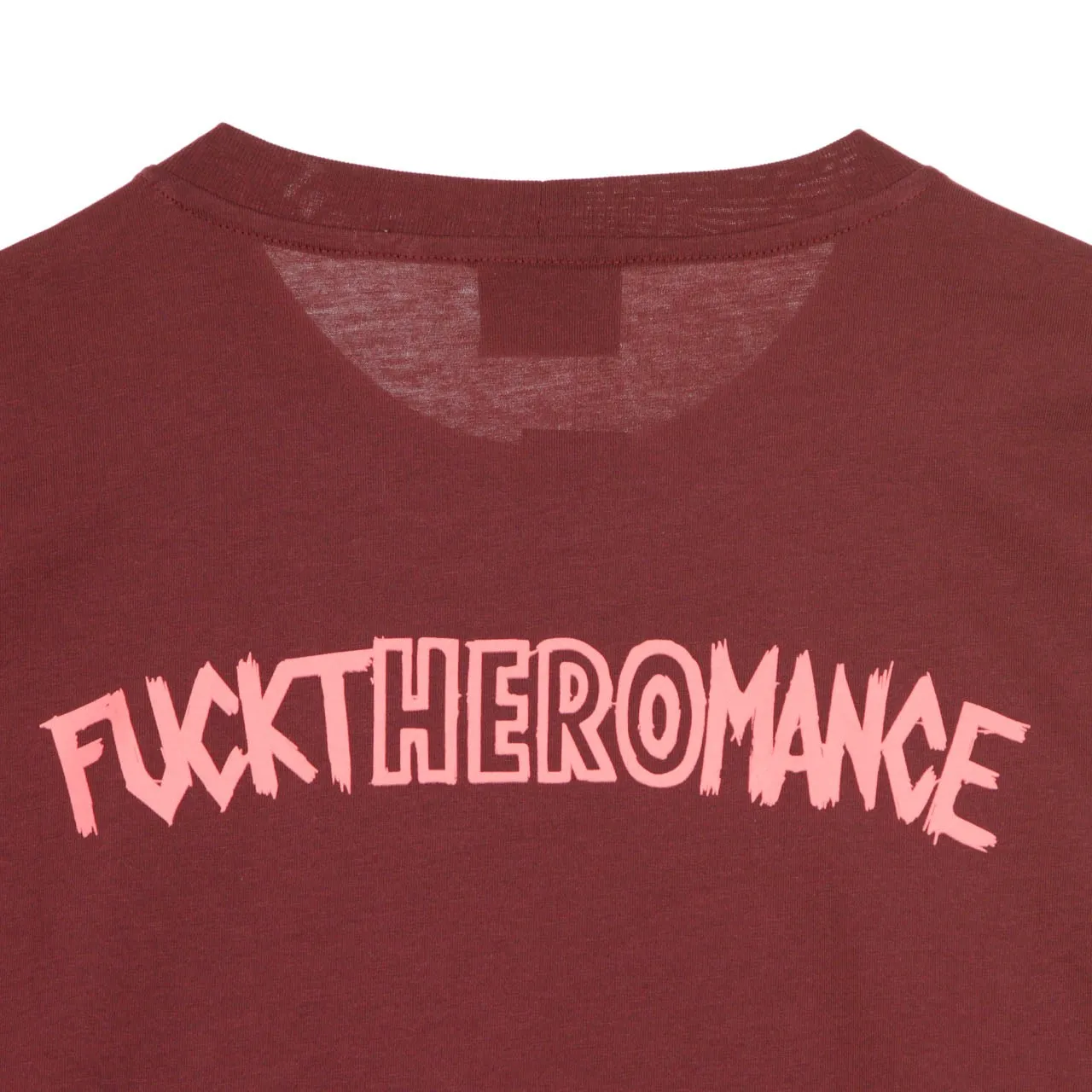 Maglietta Uomo Tee Fucktheromance X Fabri Fibra Bordeaux