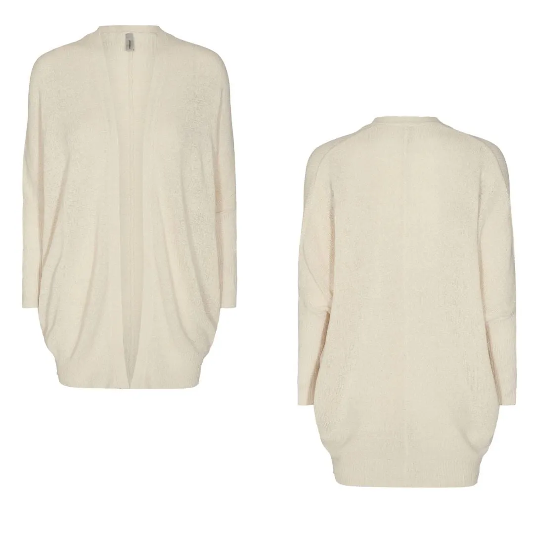Morbido e comodo cardigan beige Pisha 3