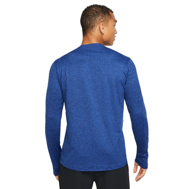 Nike Maglia Running Manica Lunga Element Crew Obsidian Uomo