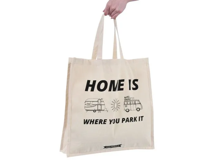 Obelink Home Is Where You Park It borsa in tela