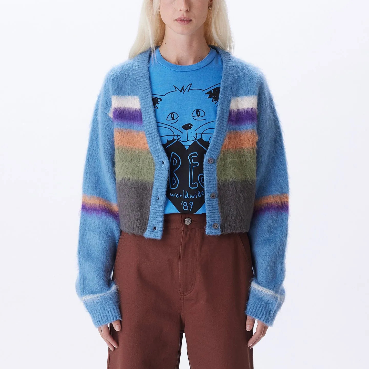 OBEY ROSALIE CARDIGAN