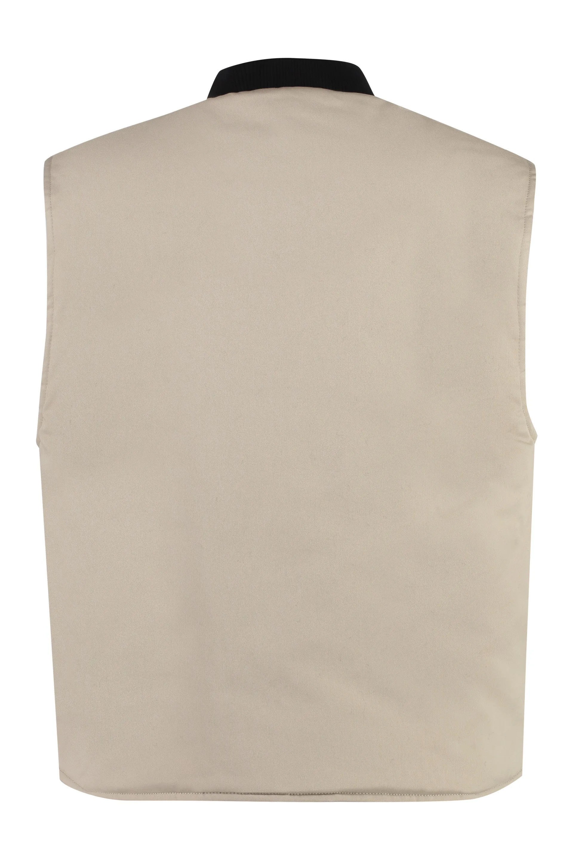 Palm Angels Gilet imbottito con chiusura a zip