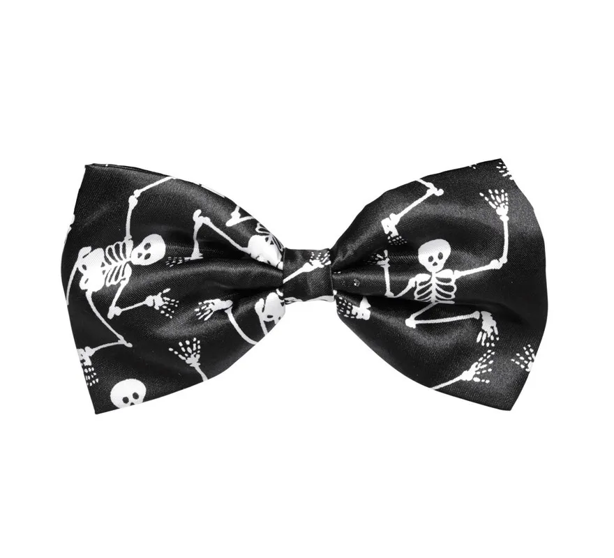 Papillon di Halloween di scheletri