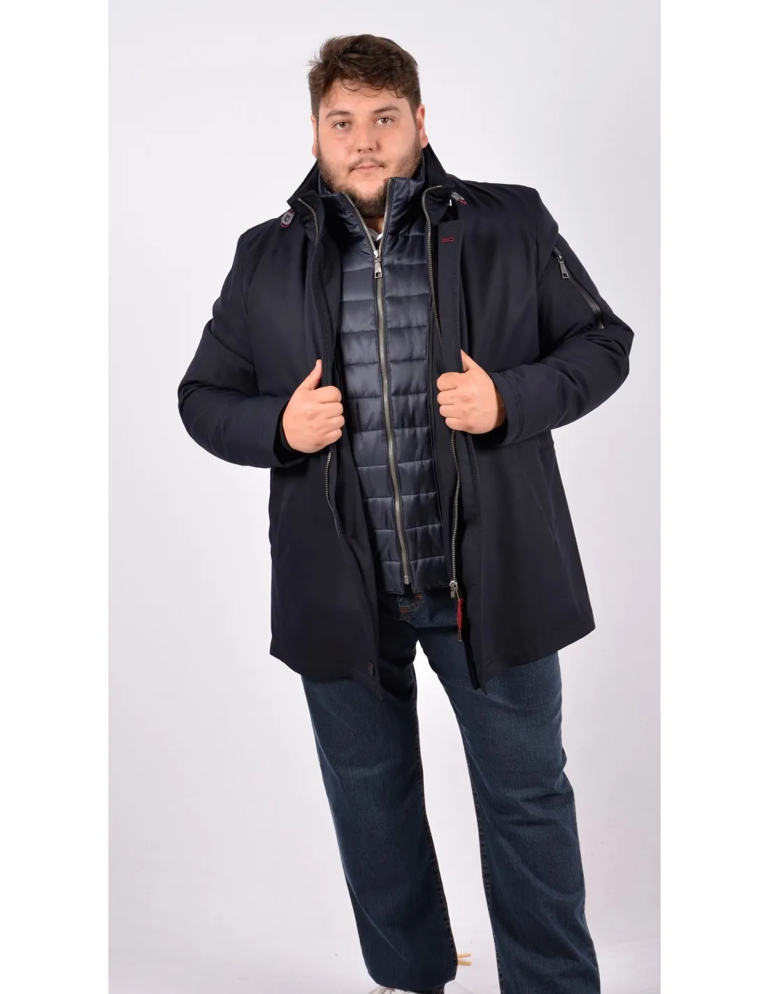 Parka Trench Tricotine BGT Autunno Inverno