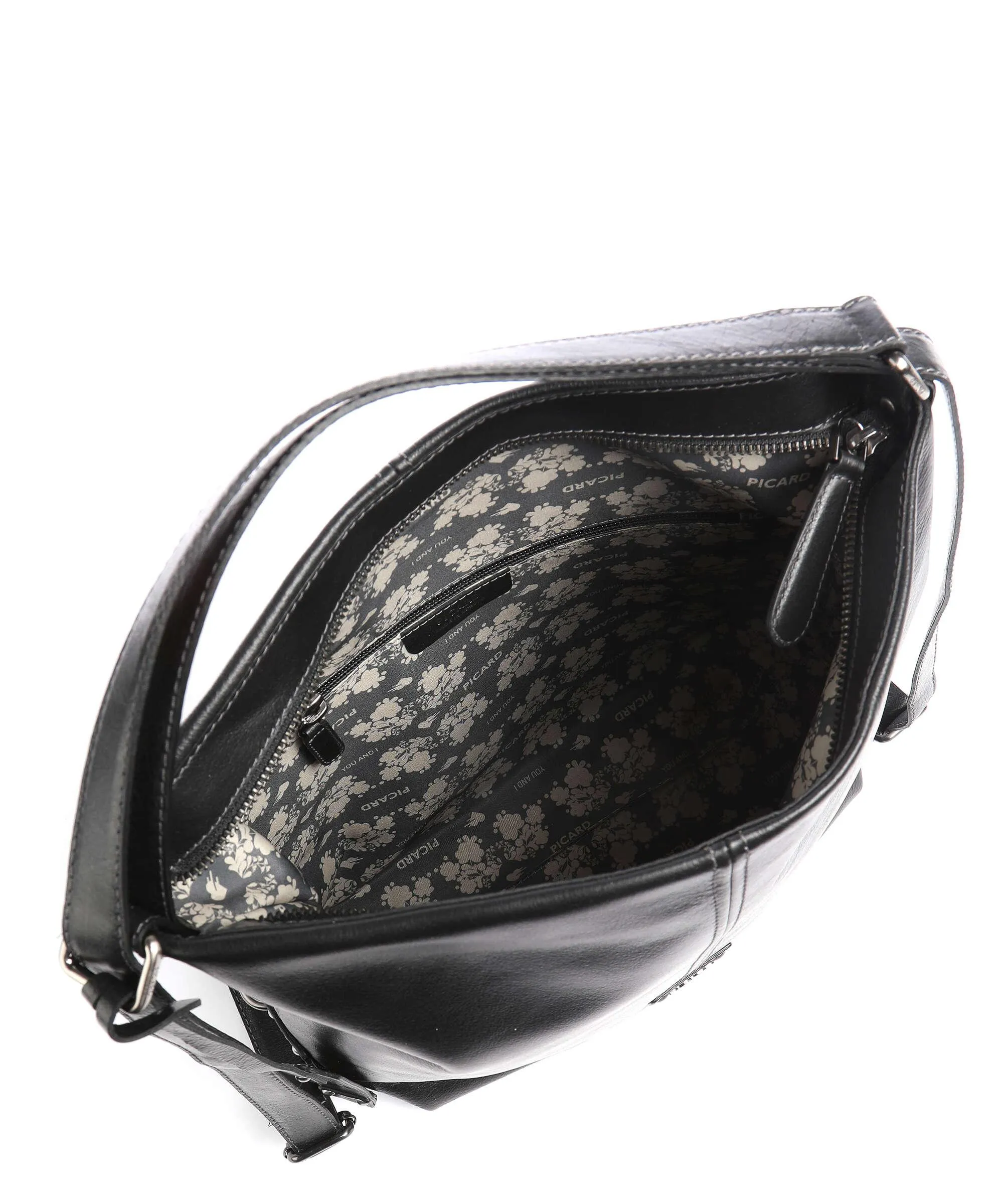  Picard Eternity Borsa a zainetto pelle di bufalo d'acqua nero  