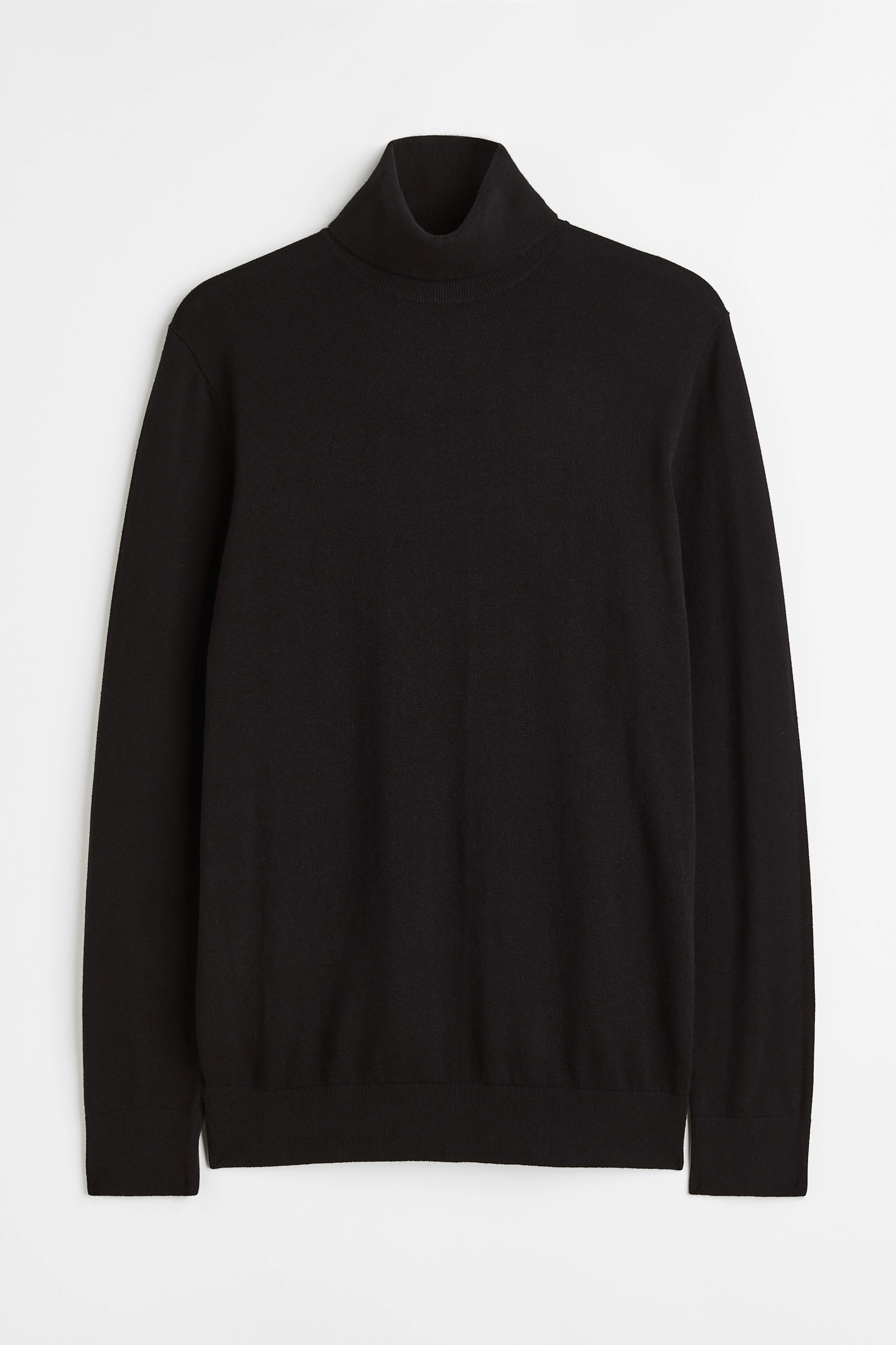 Pullover dolcevita maglia fine Slim Fit