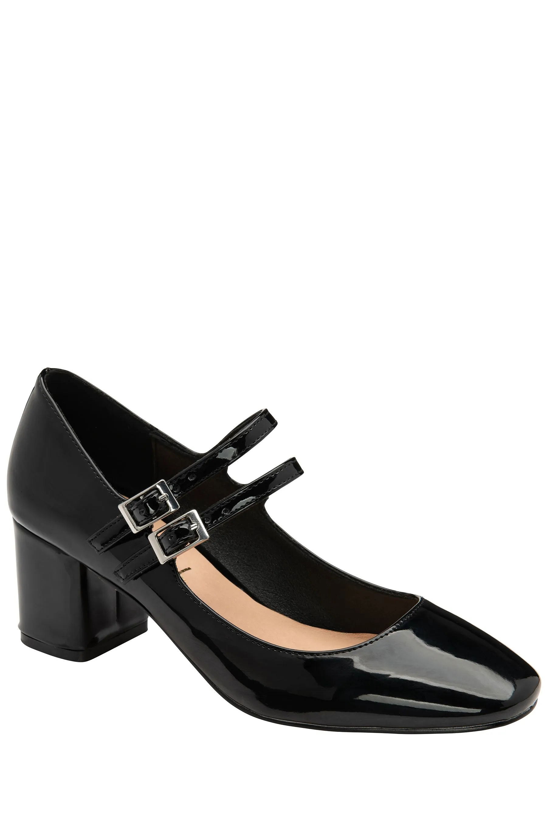 Ravel - Scarpe Mary Jane con tacco largo e fibbia doppia