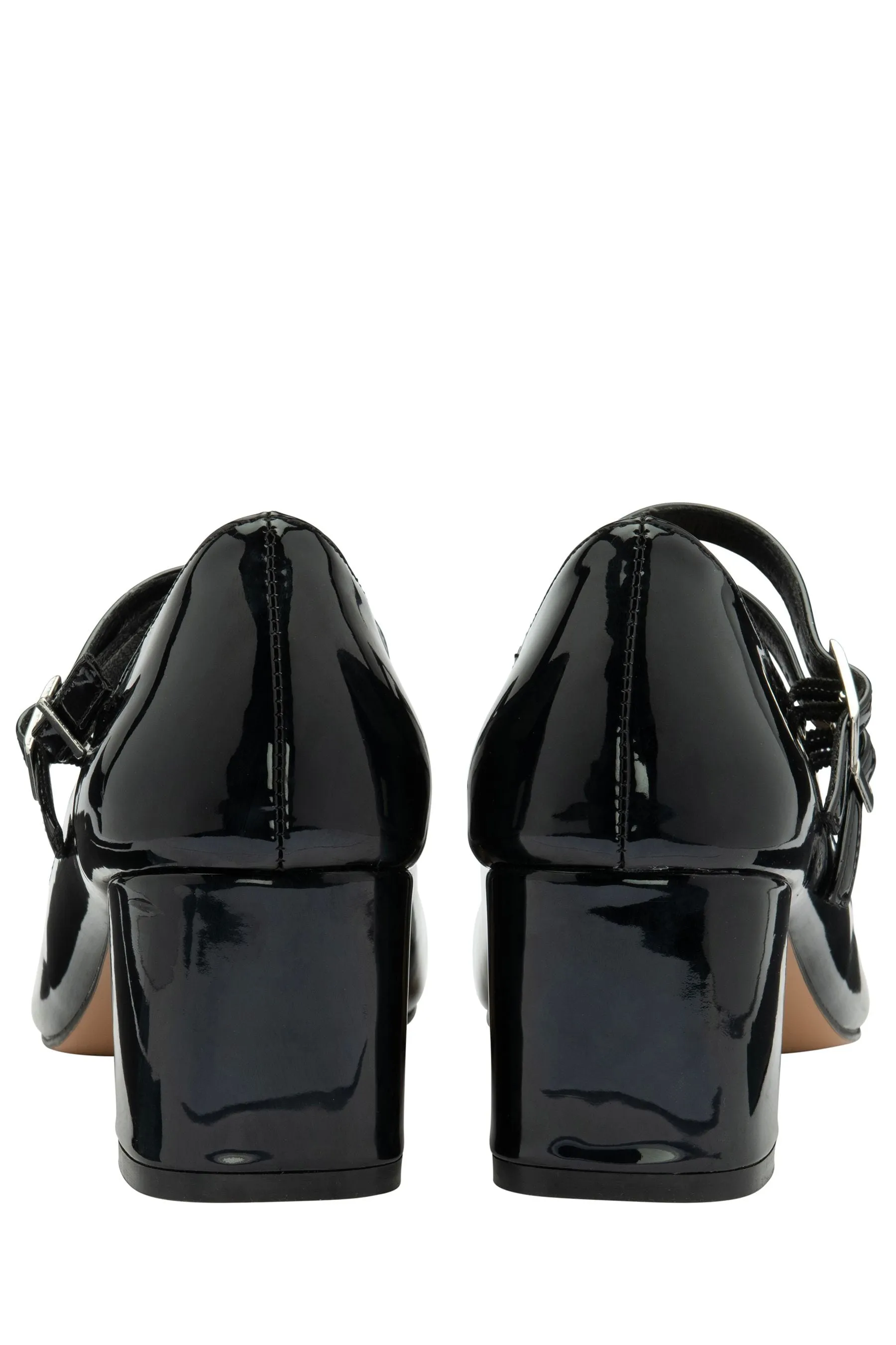 Ravel - Scarpe Mary Jane con tacco largo e fibbia doppia