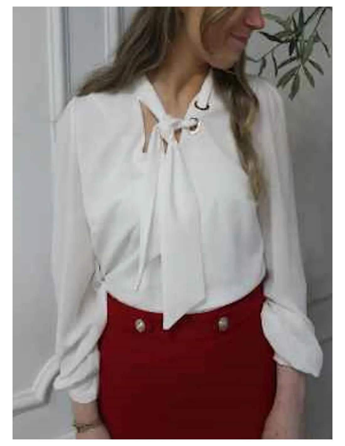 RINASCIMENTO BLUSA DONA,CFC 19377 B-BLUSA CON SCIA