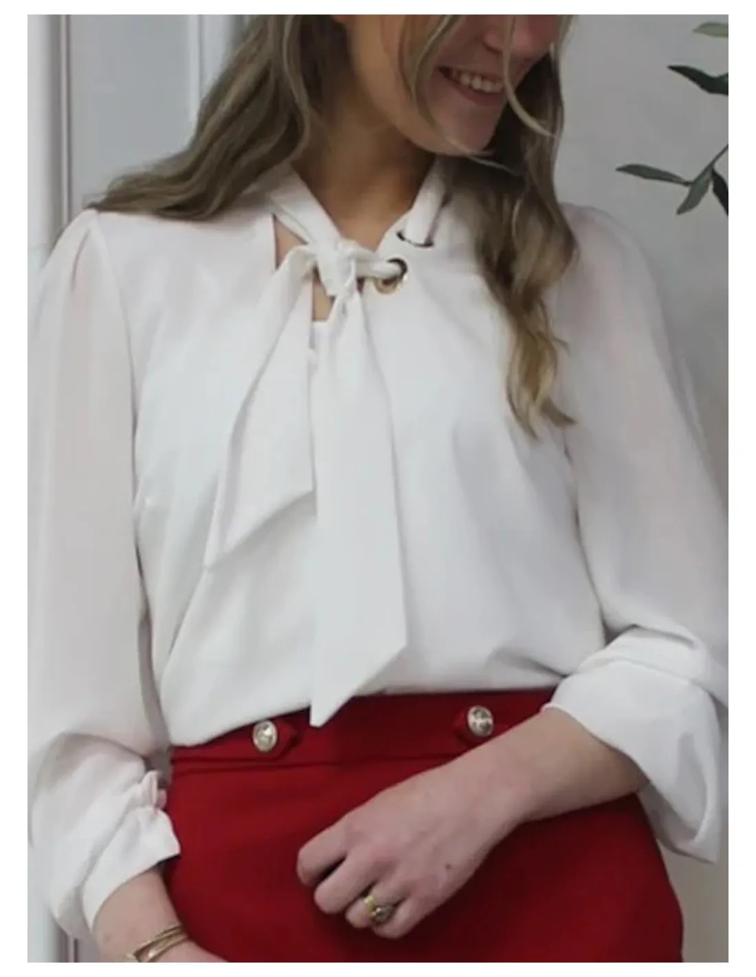 RINASCIMENTO BLUSA DONA,CFC 19377 B-BLUSA CON SCIA