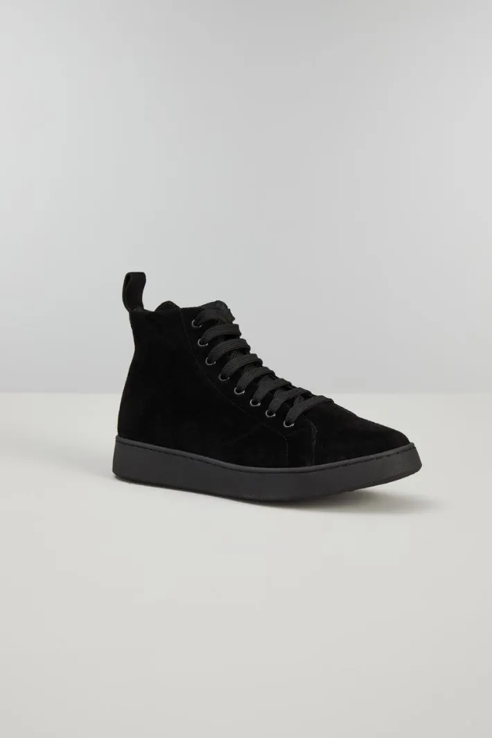 Sneakers alte in suede