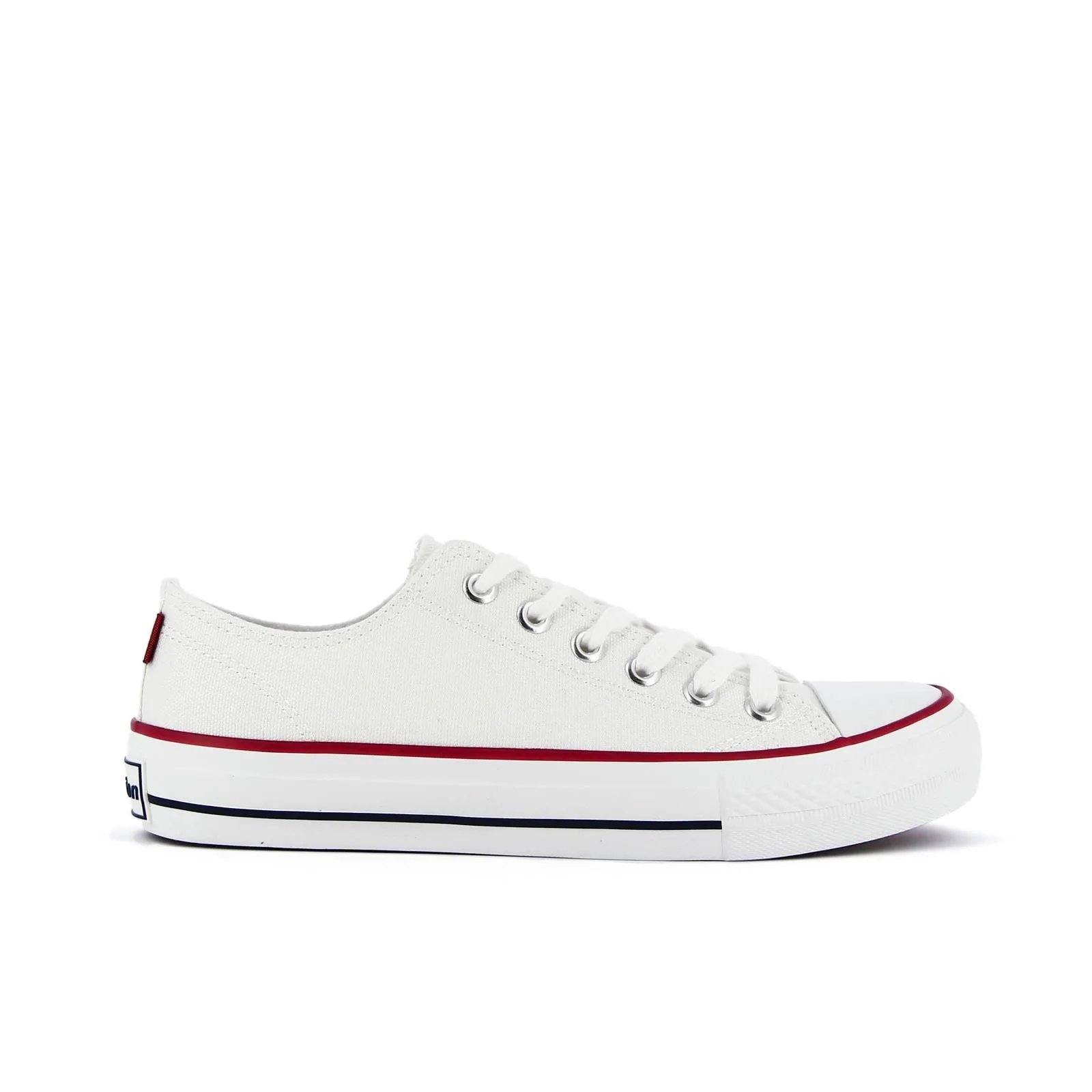 Sneakers bianche in tela