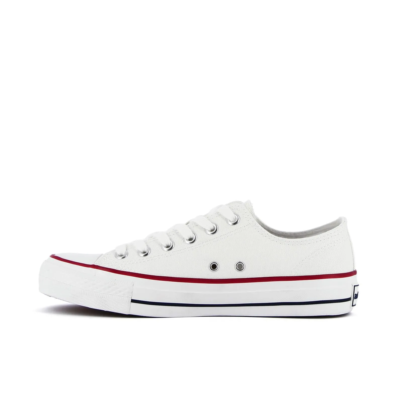 Sneakers bianche in tela