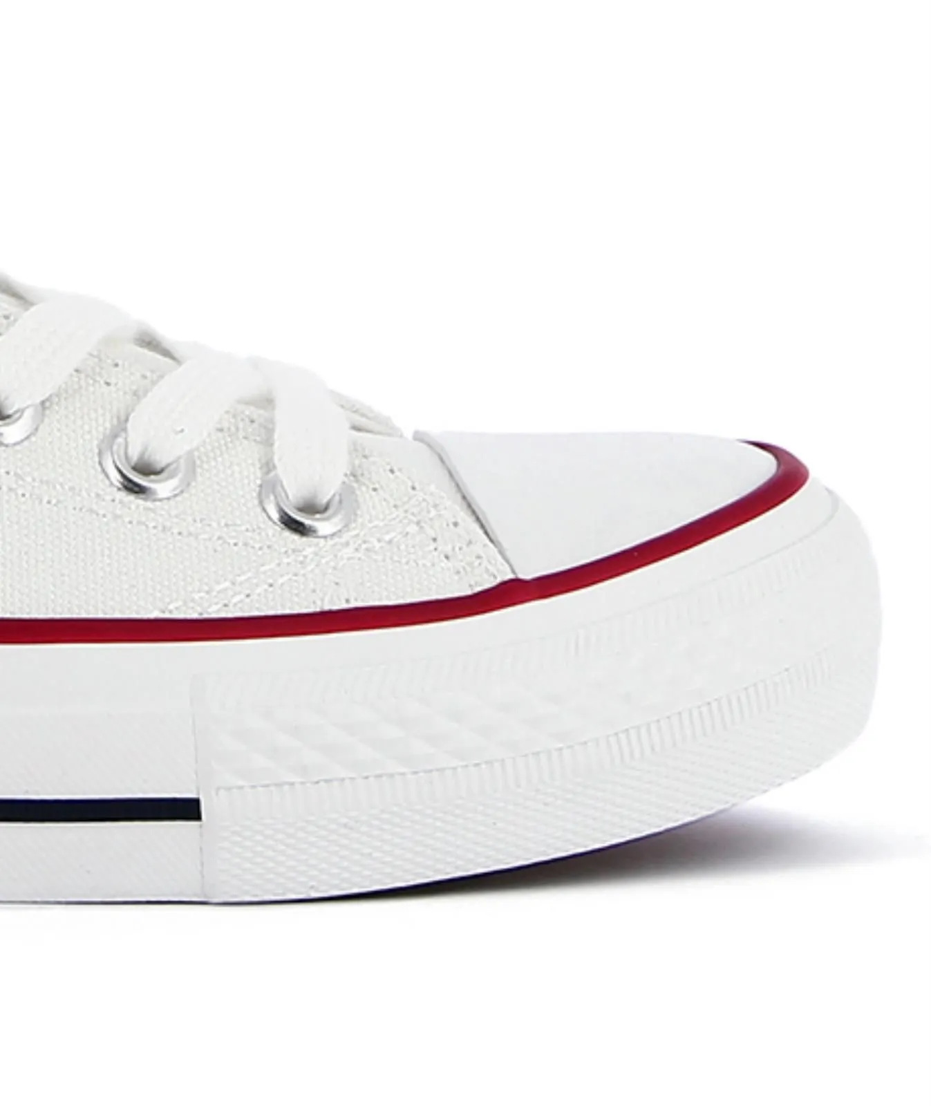 Sneakers bianche in tela