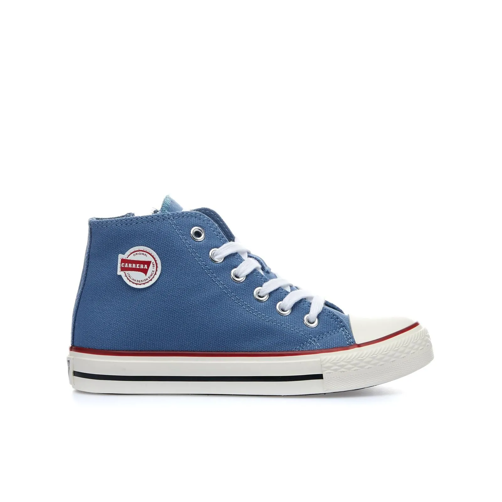 Sneakers blu da bambino in tela