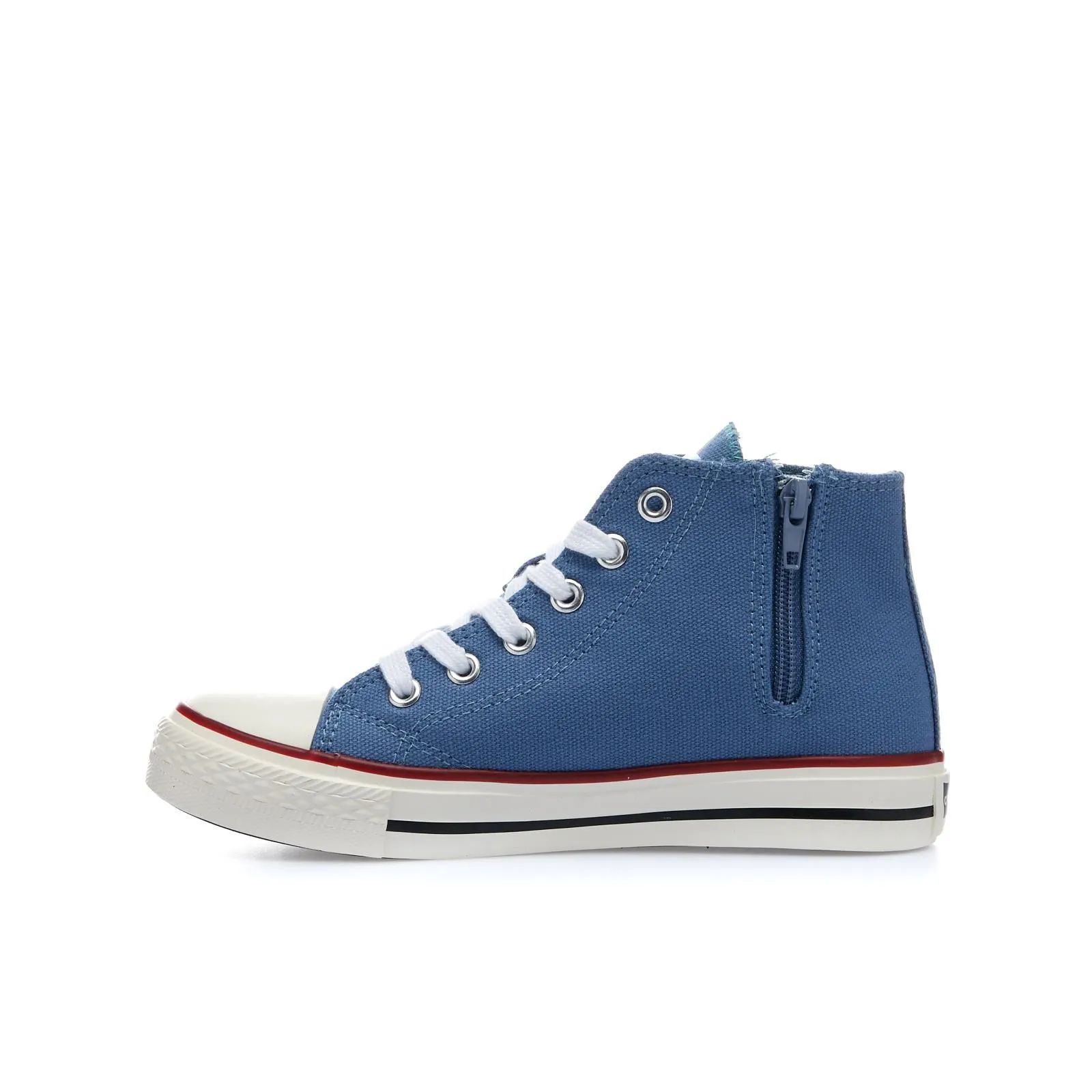 Sneakers blu da bambino in tela