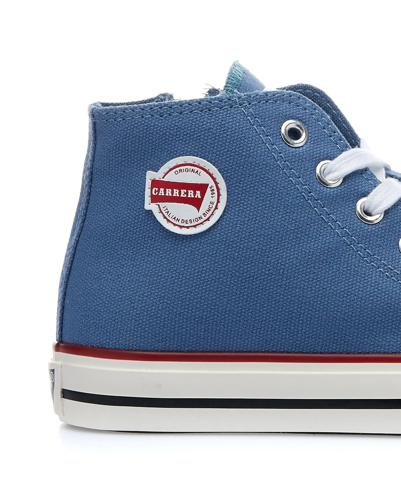 Sneakers blu da bambino in tela