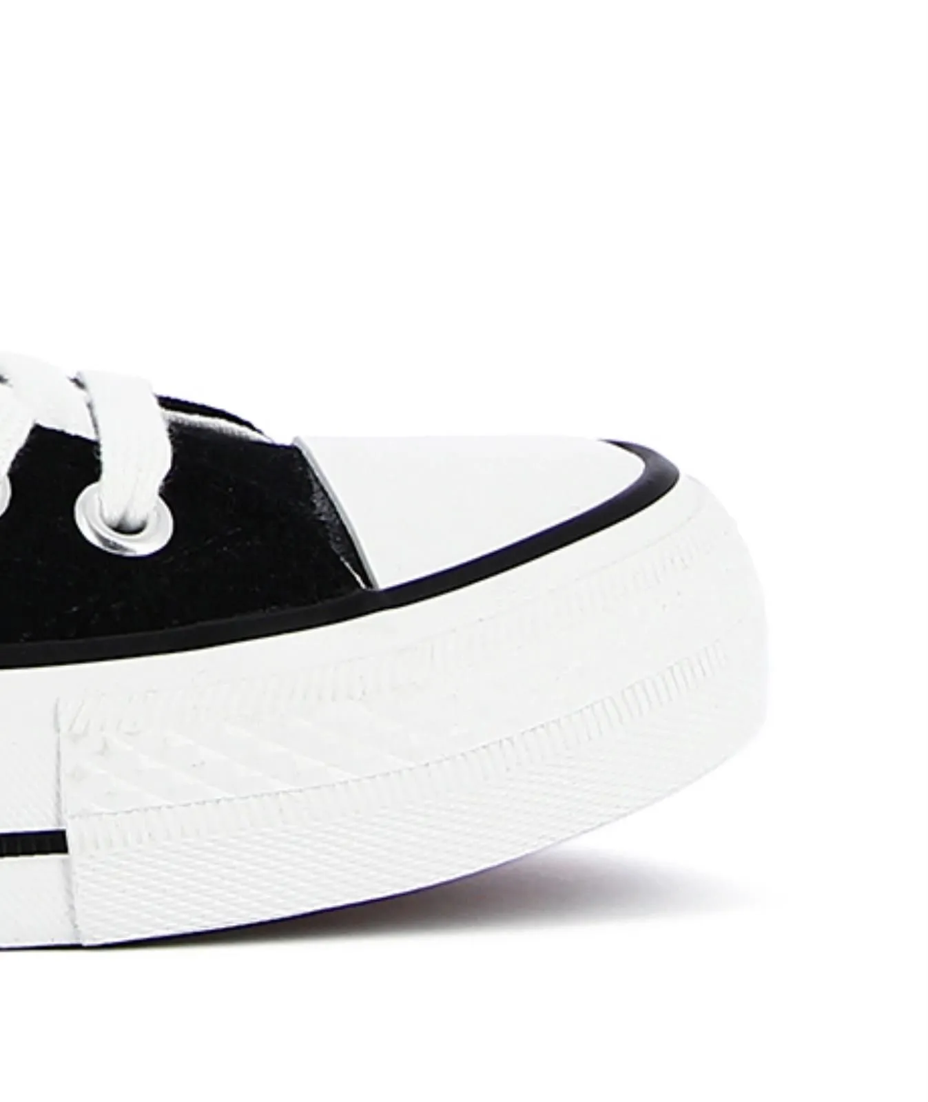 Sneakers nere unisex in tela