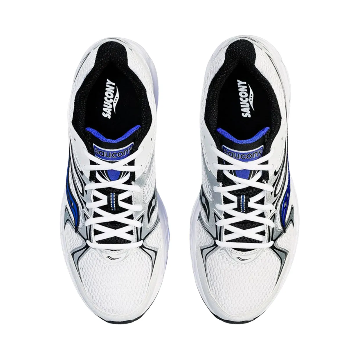 Sneakers Uomo Saucony Grid Ride Millennium Bianco / Blu Royal