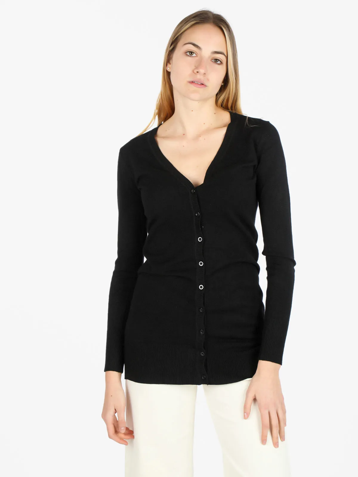 Solada Cardigan tricoté femme avec boutons