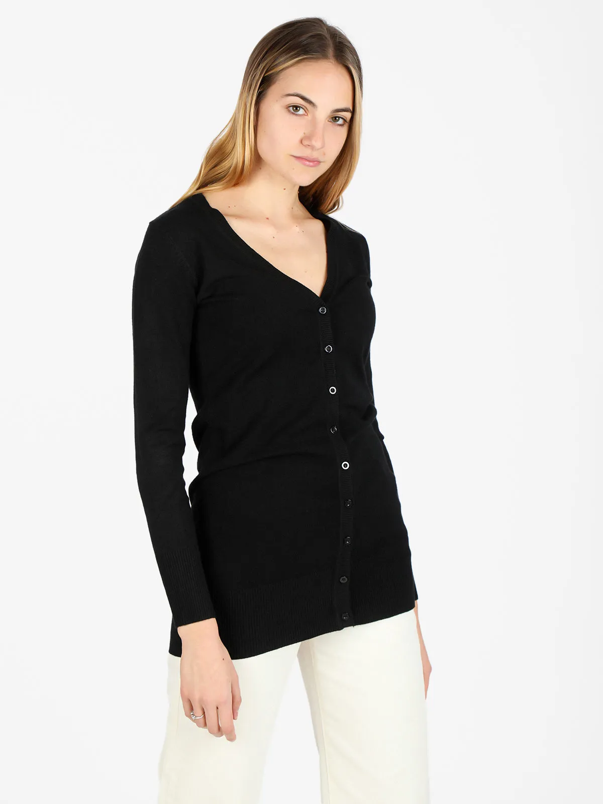Solada Cardigan tricoté femme avec boutons