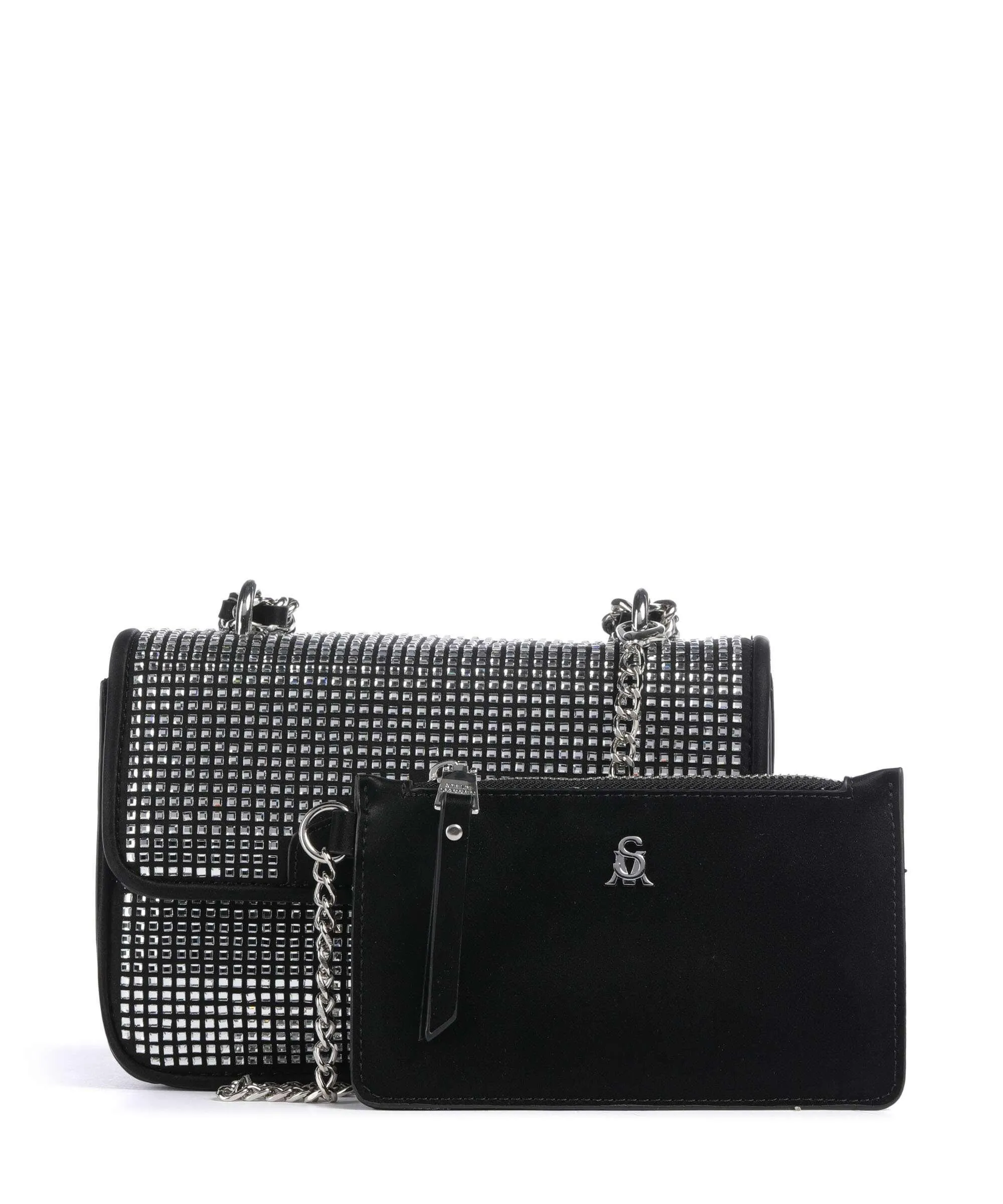  Steve Madden BZENO Borsa a spalla poliestere nero  