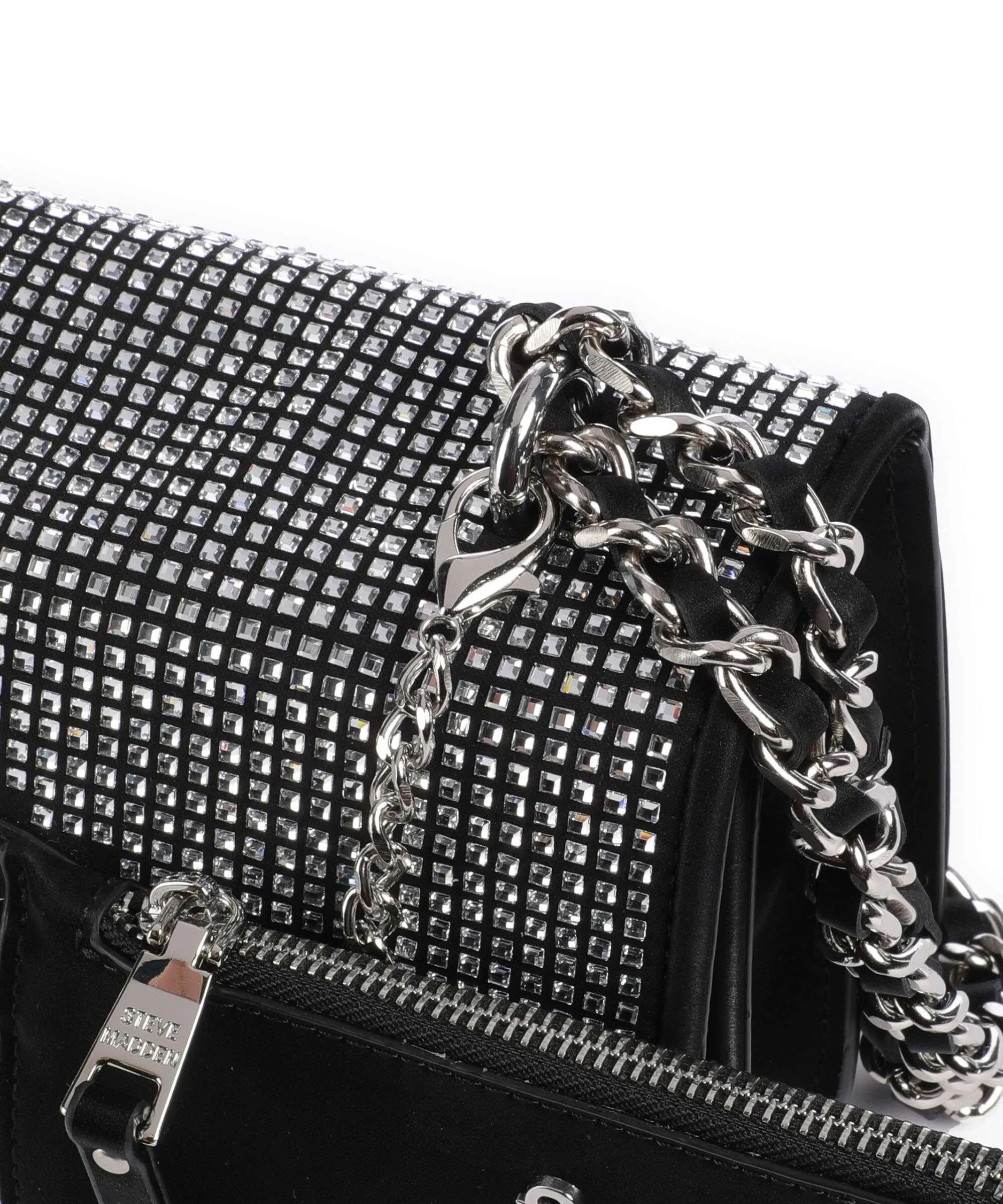  Steve Madden BZENO Borsa a spalla poliestere nero  