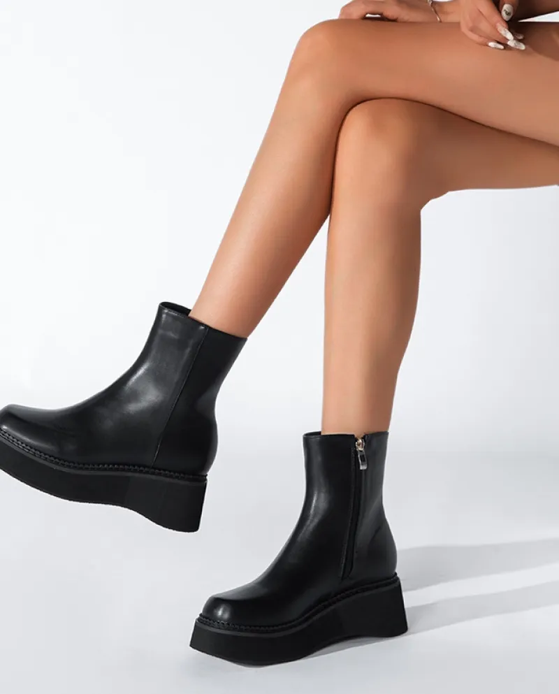 Stivali corti Donna autunno e inverno Nuovi stivali Martin a tubo medio