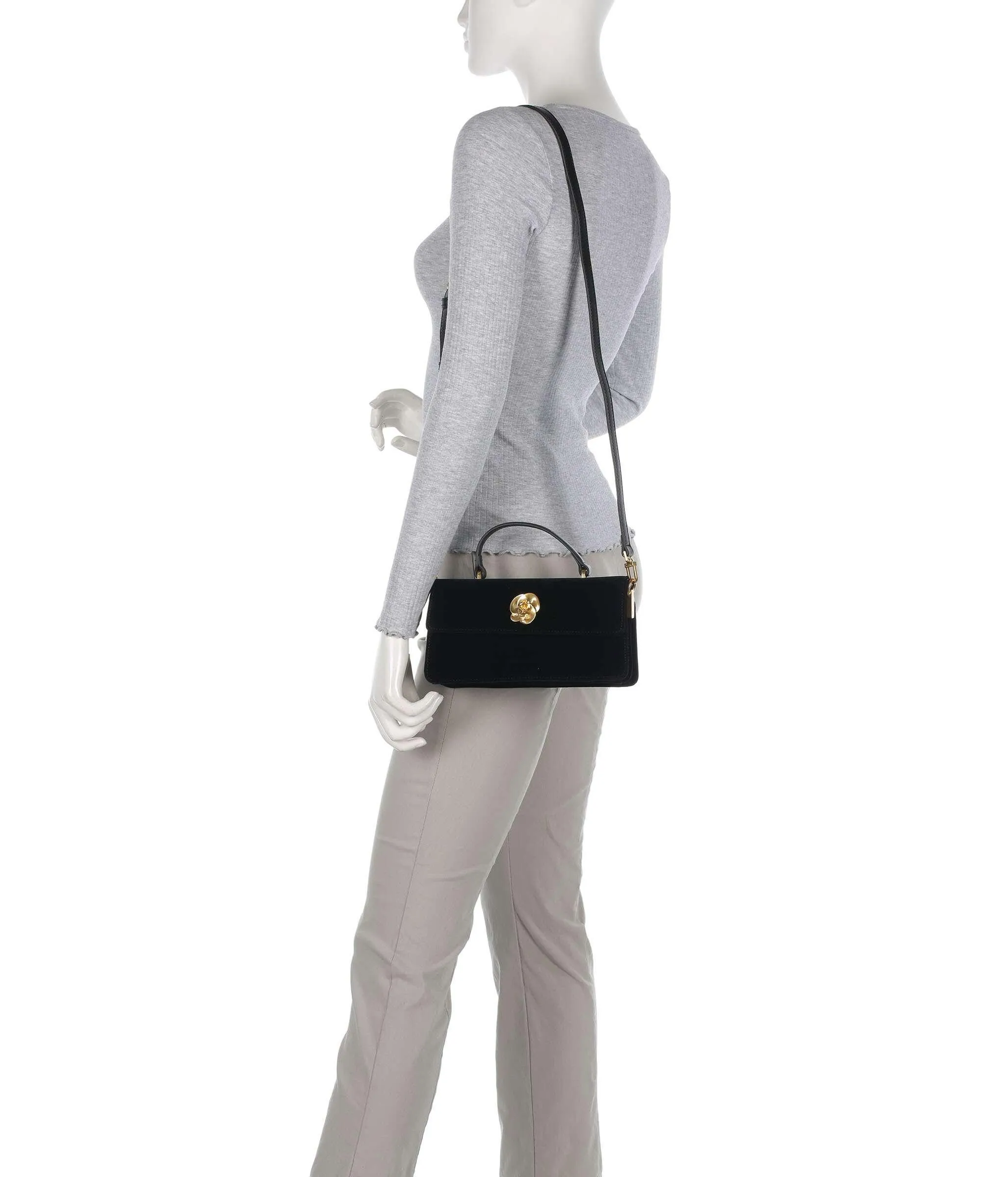  Ted Baker Rosany Borsa a tracolla tissu nero  