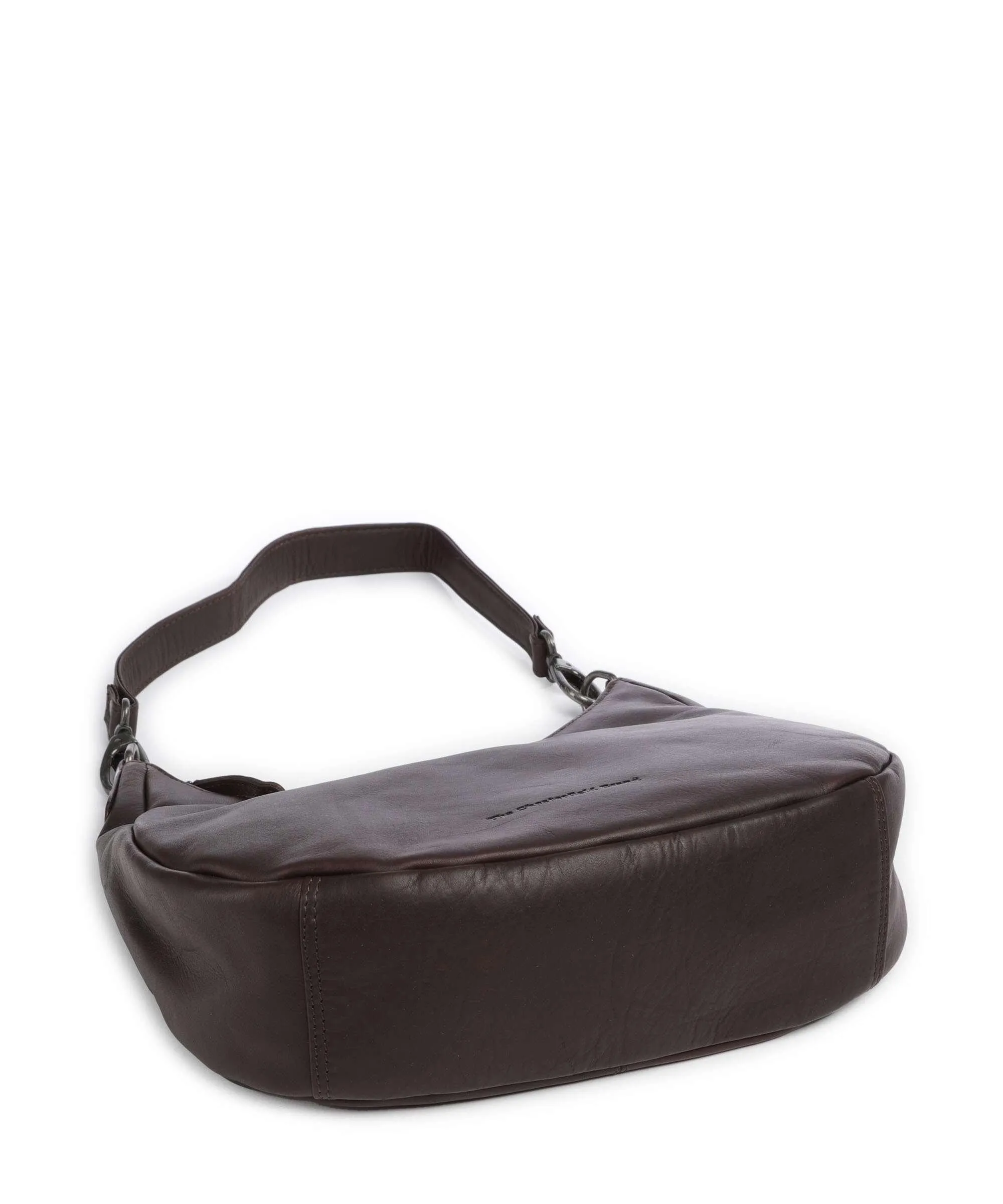  The Chesterfield Brand Cow Wax Pull Up Alexandria Borsa a spalla pelle di vacchetta pull-up marrone scuro  