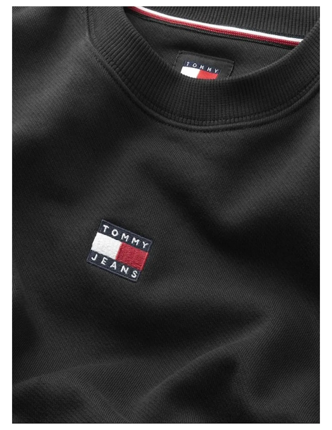 TOMMY JEANS FELPA DONNA TJW BXY BADGE CREW E