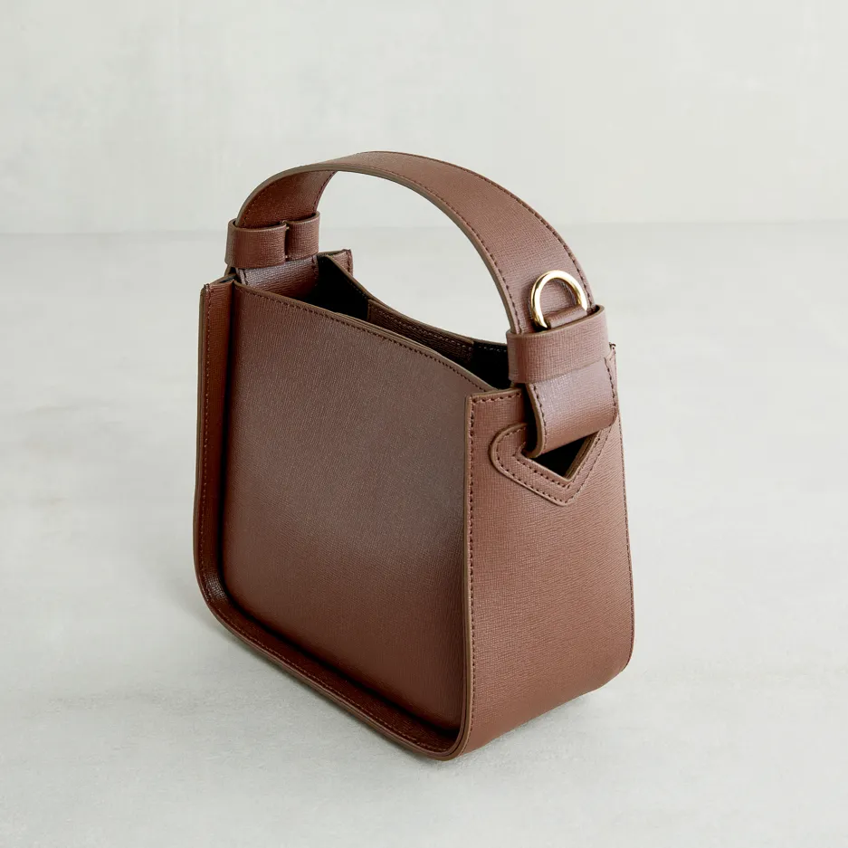 V-Bag Saffiano Bruciato
