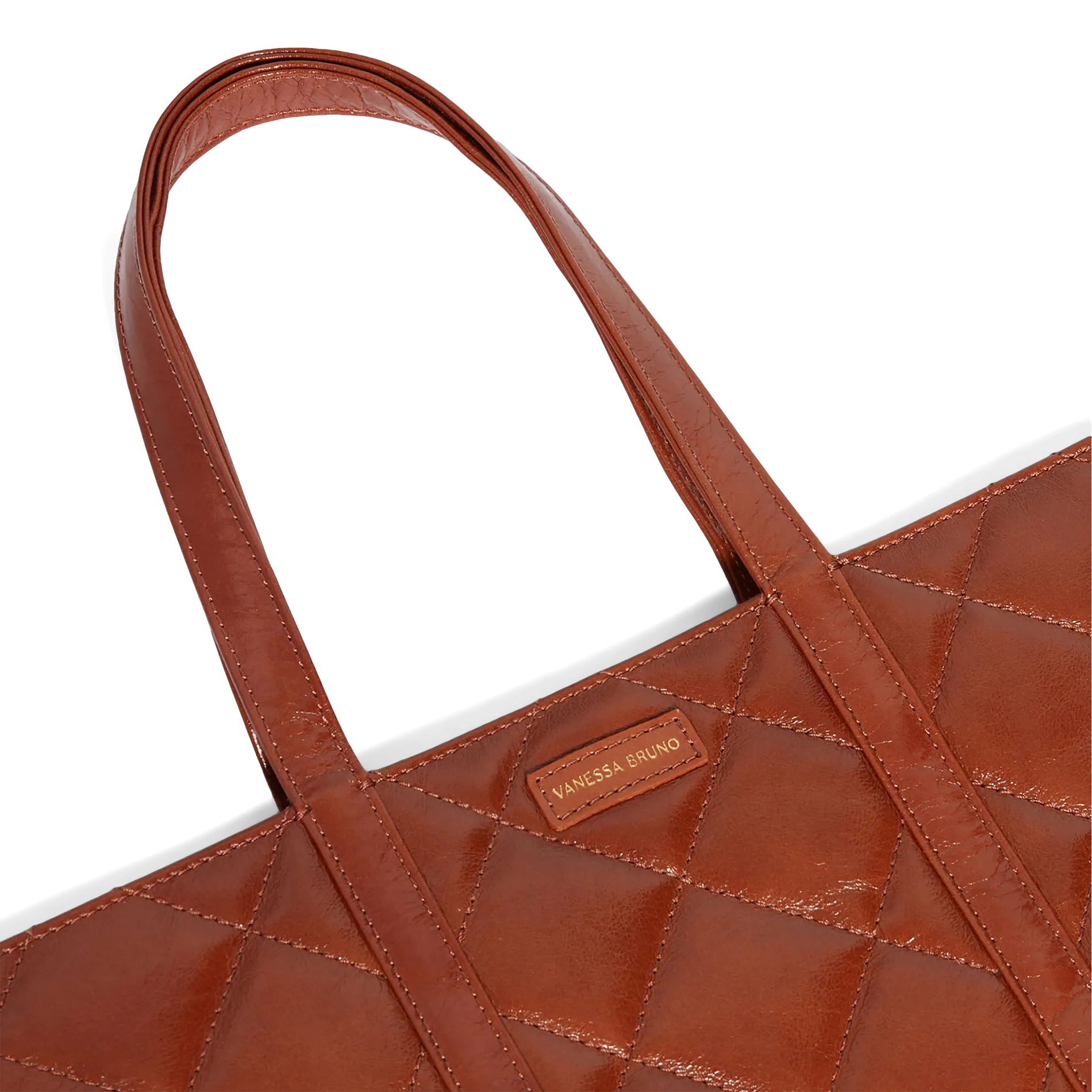  VANESSA BRUNO   Borsa matelassé in pelle | Marrone