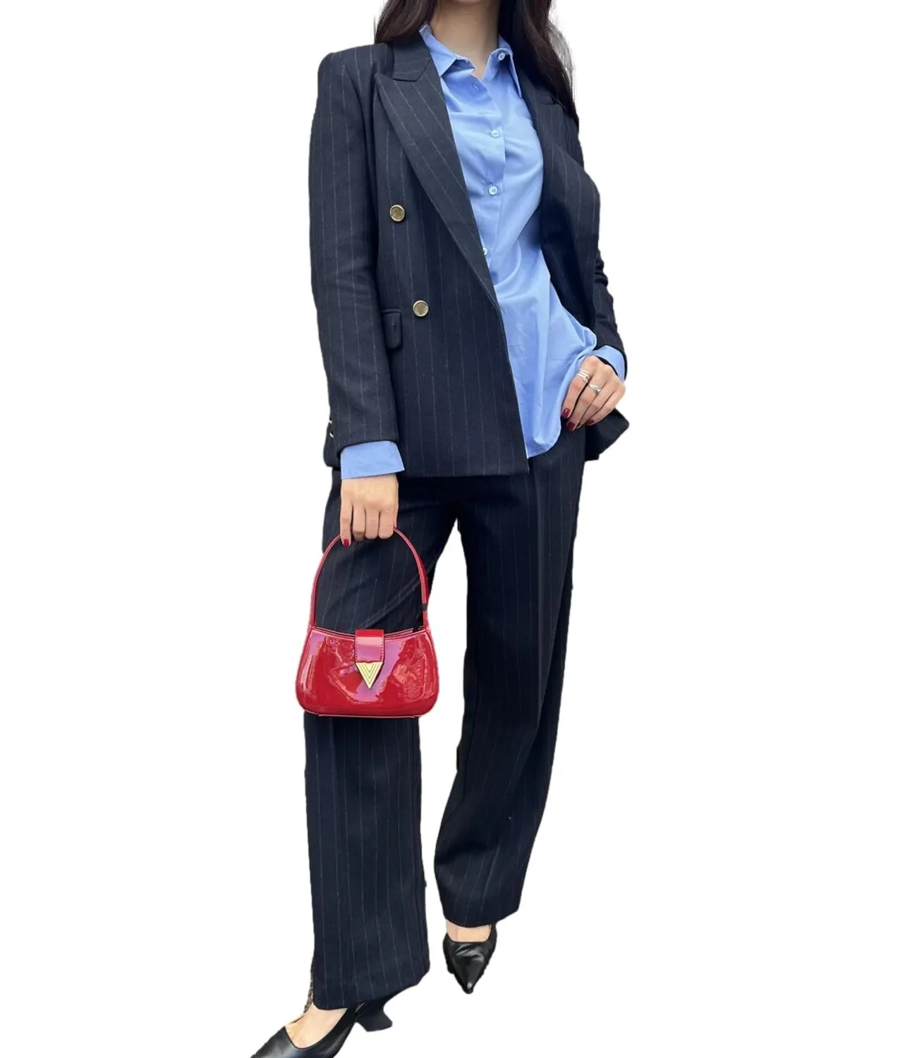 VICOLO Vicolo borsa bordeaux donna